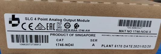 1PC NEW in Box 1746-NO4I 1746 NO4I 1746NO4I Fast DELIVERY