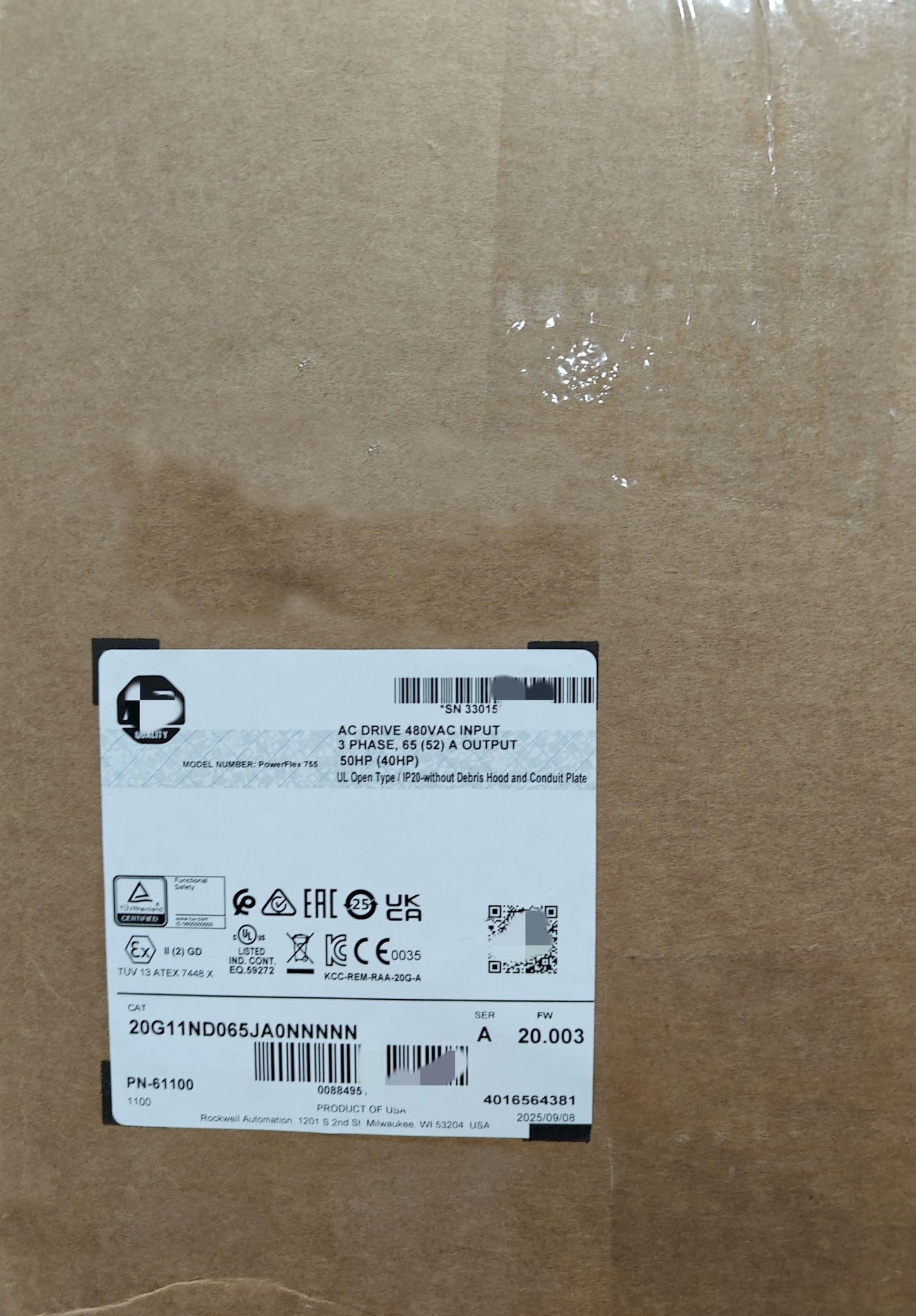1PC NEW in Box 20G11ND065JA0NNNNN 20G11ND065JA0NN 20G11ND065JA0 Fast DELIVERY