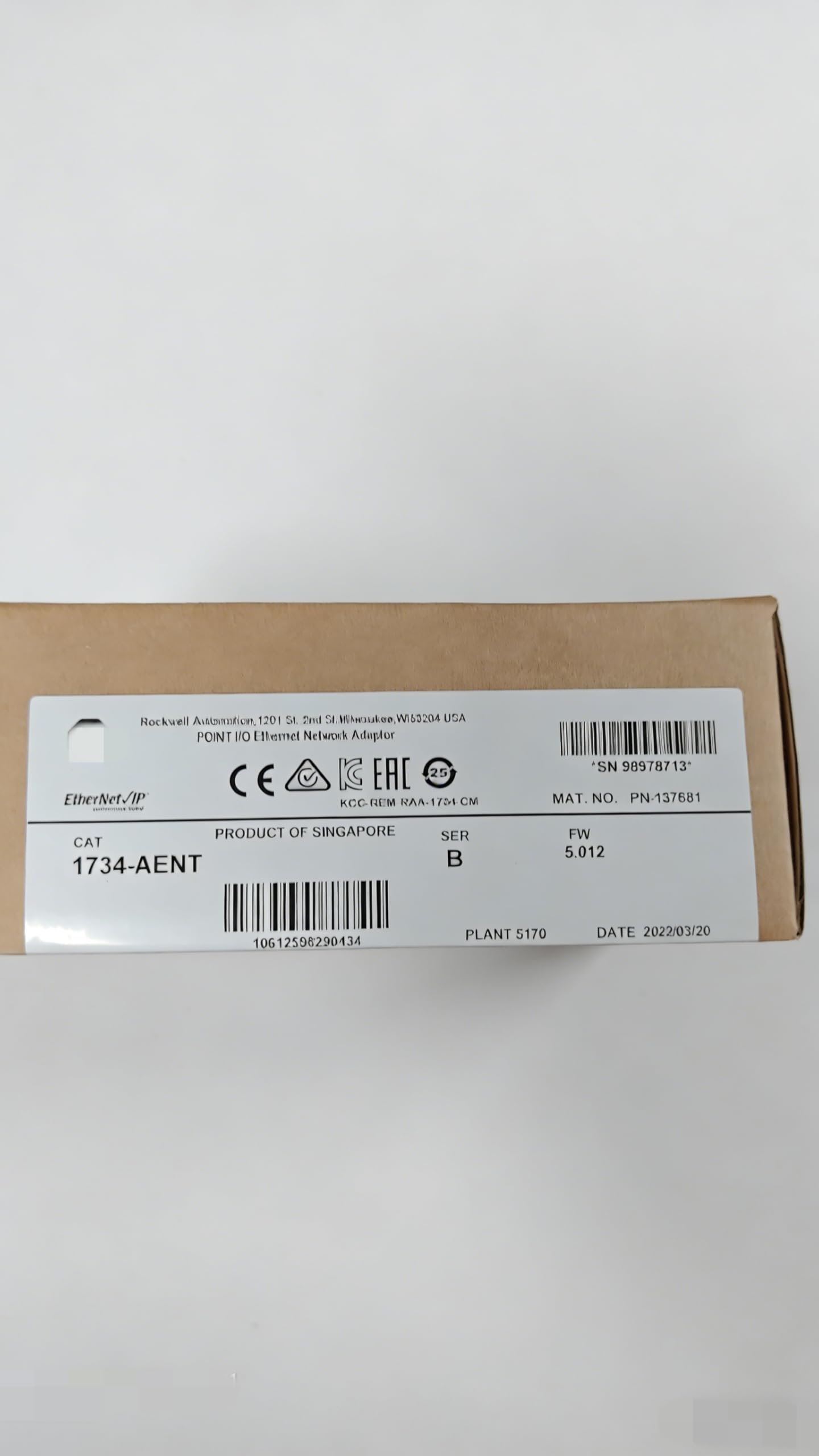 1PC New in Box 1734-AENT 1734 AENT 1734AENT Fast Delivery